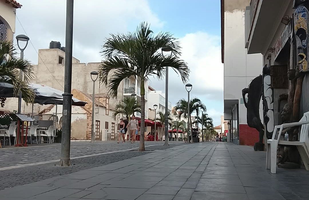 Rua pedonal de Santa Maria, Ilha do Sal